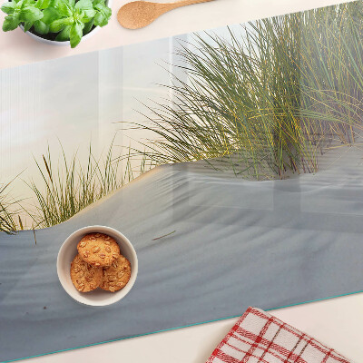 Schneidebrett Grünes Gras vor dem Himmel