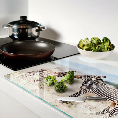 Schneidebrett mit Motiv 