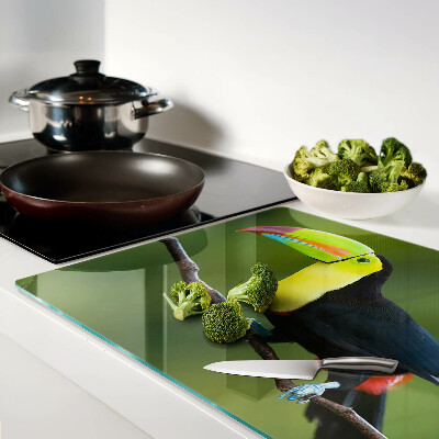 Schneidebrett Tukan auf einem Ast