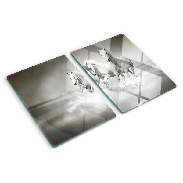 Schneidebrett Glas mit Motiv 