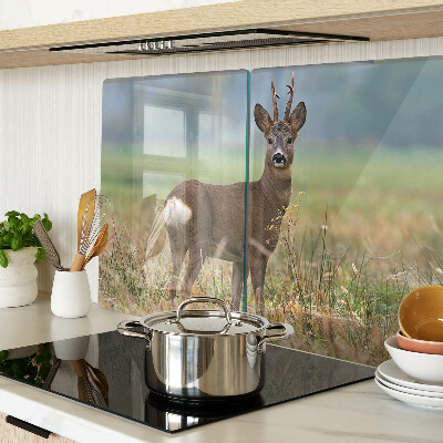 Schneidebrett glas Reh in seinem natürlichen Lebensraum