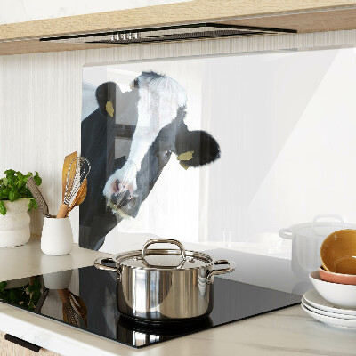 Glas schneidebrett Interessante Kuh