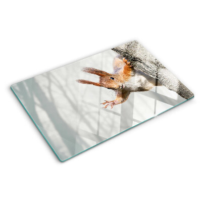 Schneidebrett Eichhörnchen auf einem Ast