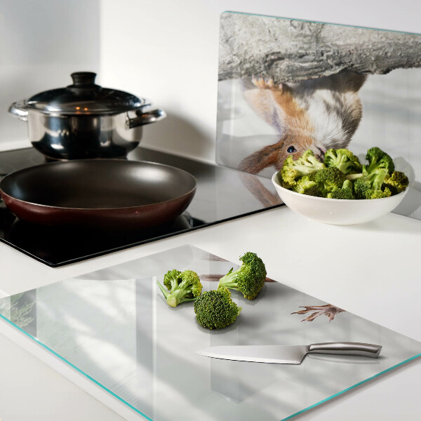 Schneidebrett Eichhörnchen auf einem Ast