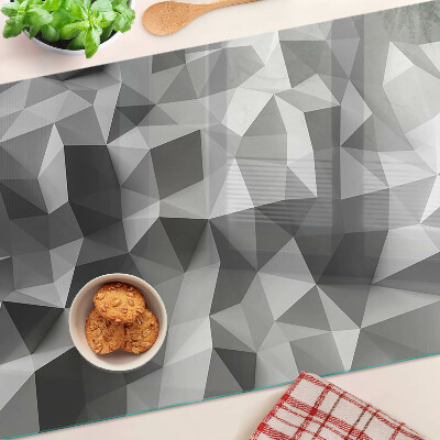 Glas schneidebrett Abstraktes geometrisches Muster