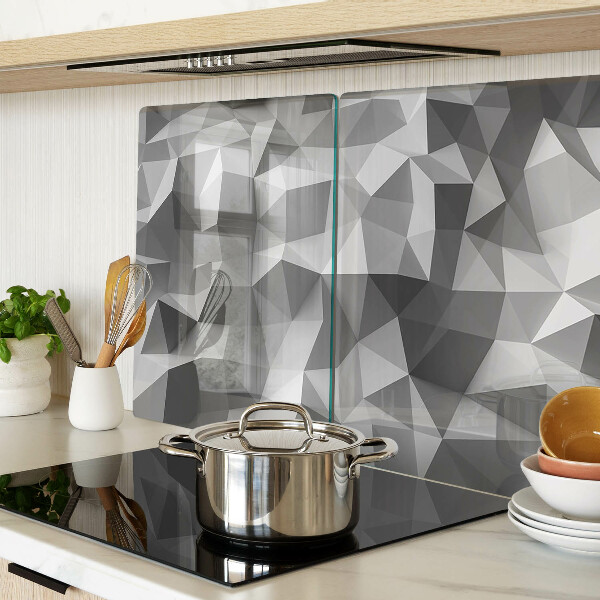 Glas schneidebrett Abstraktes geometrisches Muster