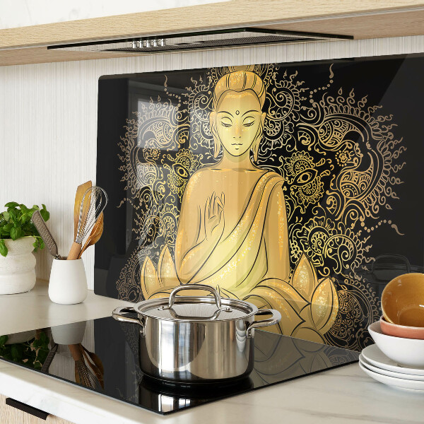 Schneidebrett Buddha in Meditation