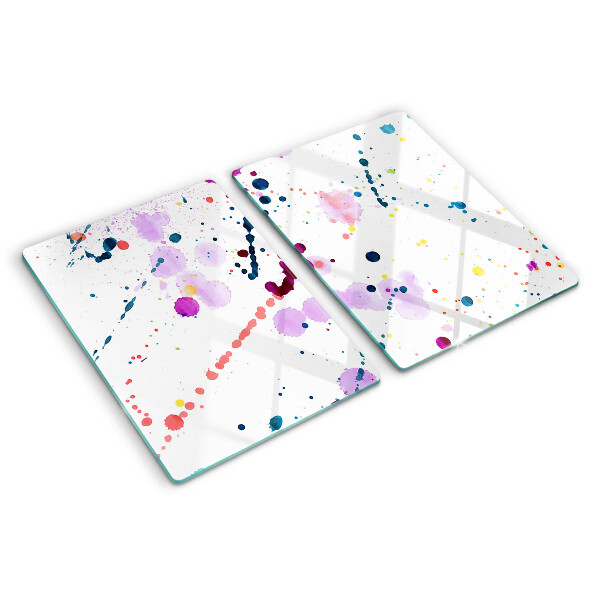 Schneidebrett Abstrakte Farbspritzer