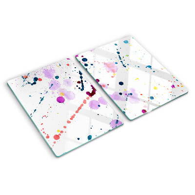 Schneidebrett Abstrakte Farbspritzer