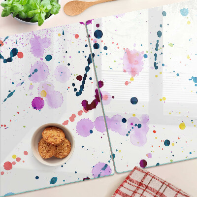 Schneidebrett Abstrakte Farbspritzer