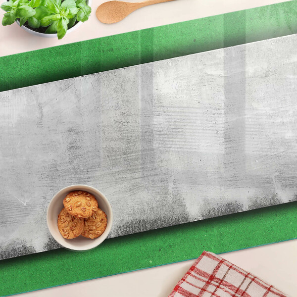 Glas schneidebrett Grüne und graue Linien