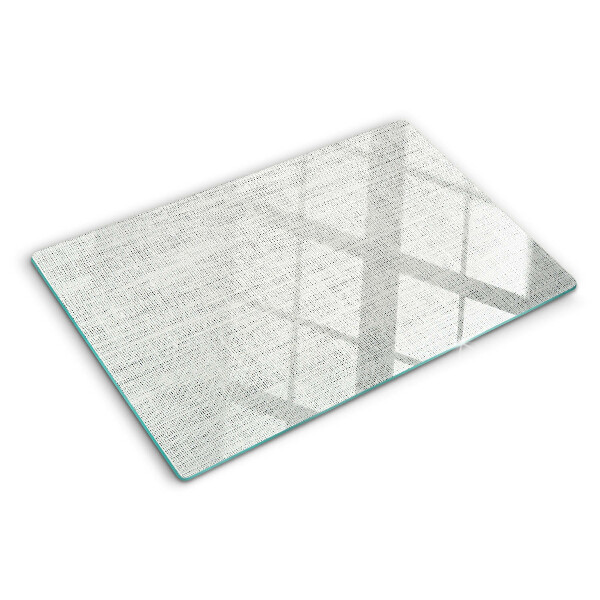 Schneidebrett Glas mit strukturiertem Muster in Grautönen