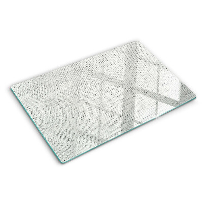 Schneidebrett glas Strukturiertes Muster in Grautönen