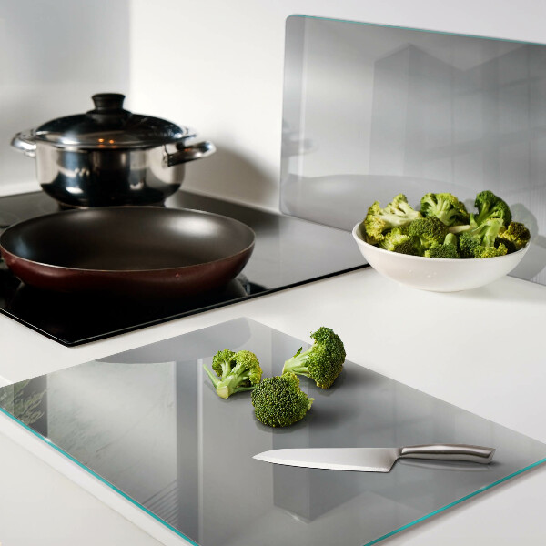 Schneidebrett Glas mit diamantgewebter Oberfläche