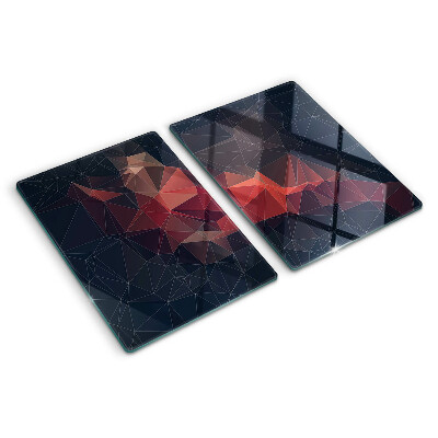 Schneidebrett Abstrakte Geometrie in Rottönen