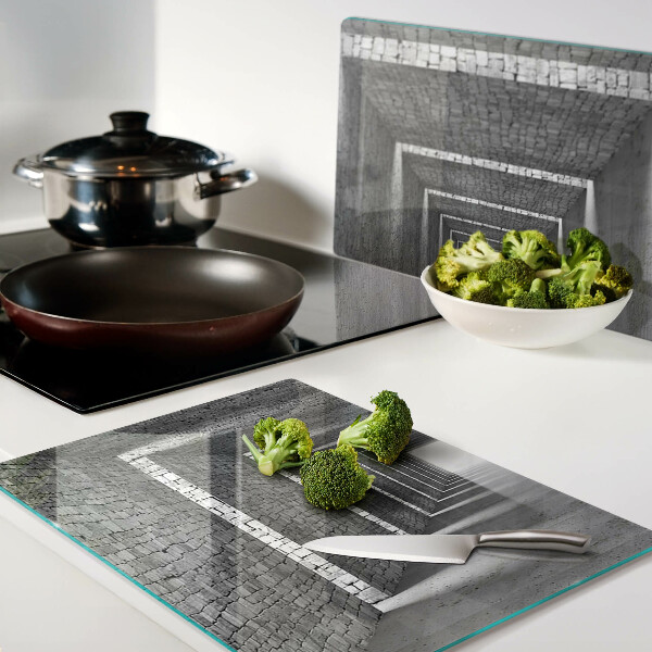 Schneidebrett Die Illusion von Tiefe in der Architektur