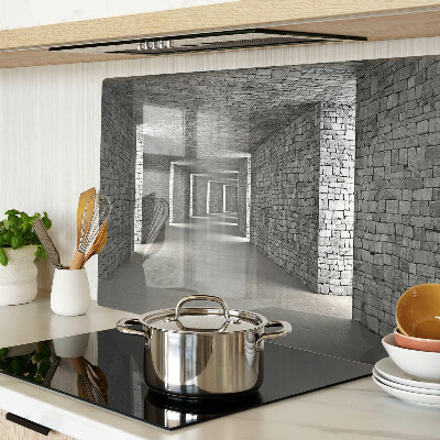 Glas-Schneidebrett mit Motiv 