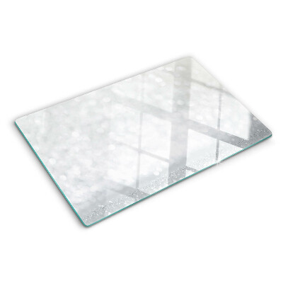 Schneidebrett mit Funkel-Effekt und Bokeh-Optik