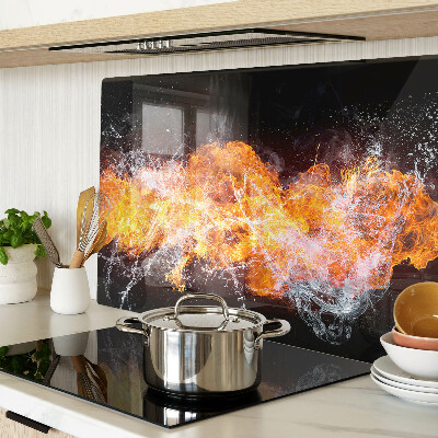 Glas-Schneidebrett mit dem Motiv 