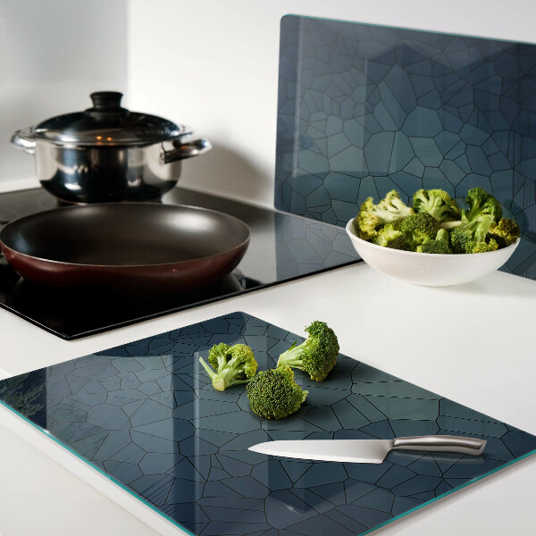 Schneidebrett mit Mosaikmuster