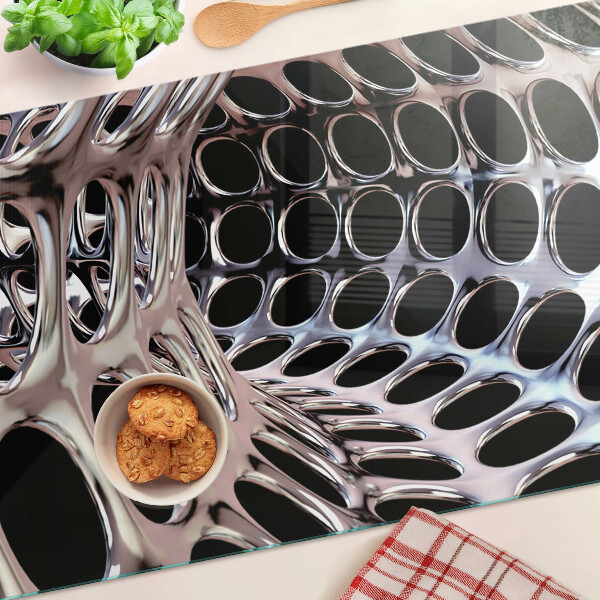 Schneidebrett Abstrakte Netzstruktur