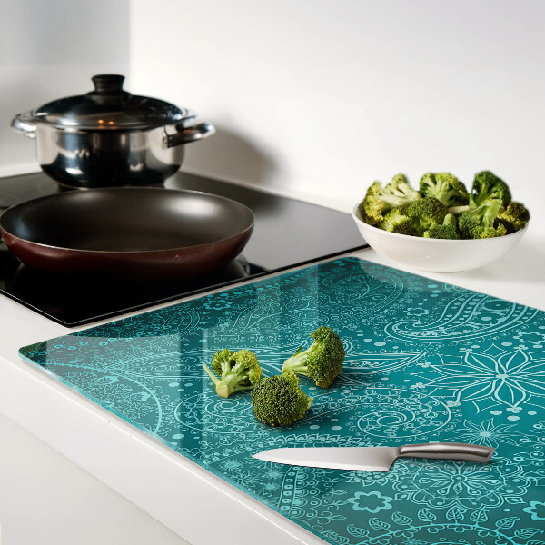 Schneidebrett Paisley-Muster