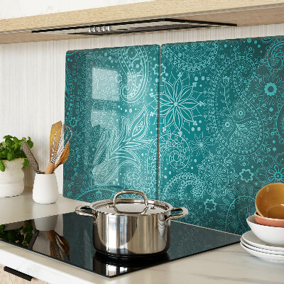 Schneidebrett Paisley-Muster