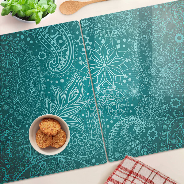 Schneidebrett Paisley-Muster