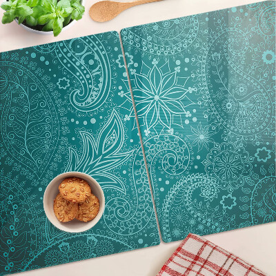 Schneidebrett mit Paisley-Muster