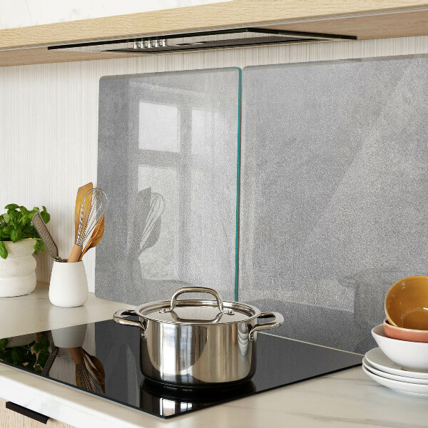 Schneidebrett Glas mit reflektierendem Fensterdesign