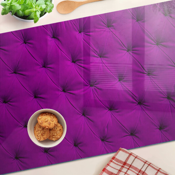 Schneidebrett Lila Steppung