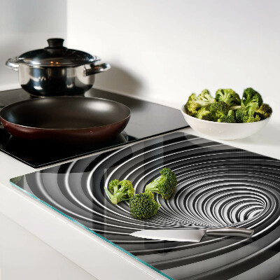 Schneidebrett Wirbelndes Spiralmuster