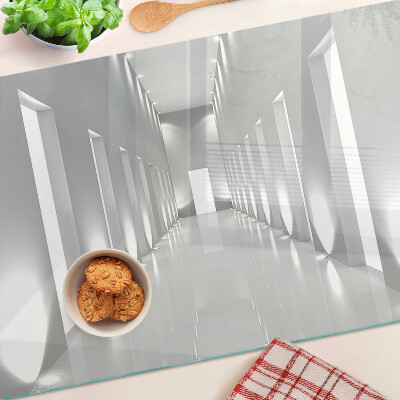 Schneidebrett Abstraktes Lichtlabyrinth