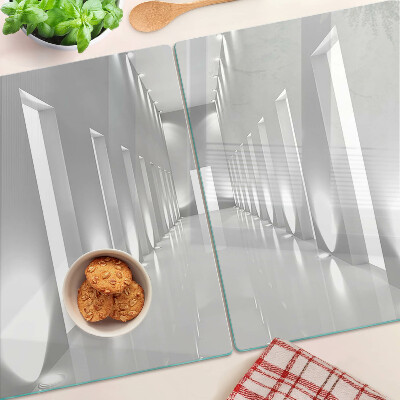 Schneidebrett Abstraktes Lichtlabyrinth