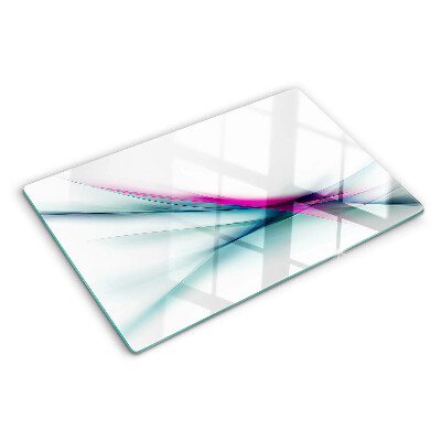 Schneidebrett Abstrakte Farbwellen