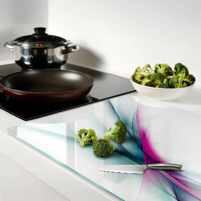 Schneidebrett Abstrakte Farbwellen