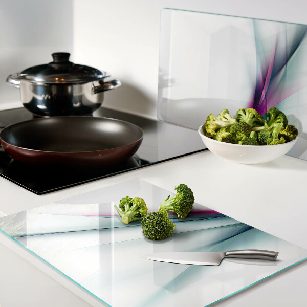 Schneidebrett Abstrakte Farbwellen