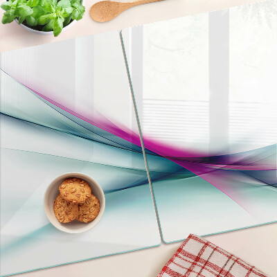 Schneidebrett Abstrakte Farbwellen