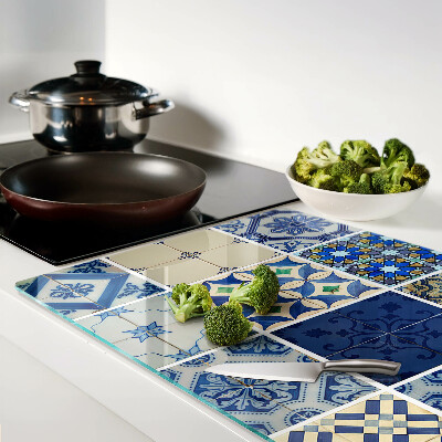 Schneidebrett glas Mosaikfliesenmuster