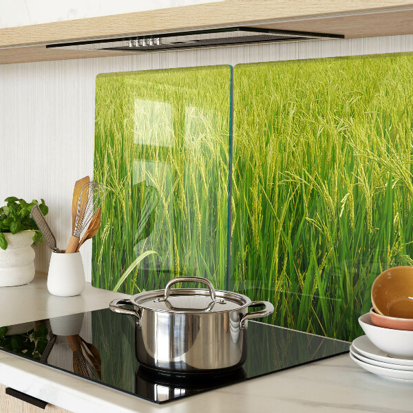 Schneidebrett glas Grüne Graswiese