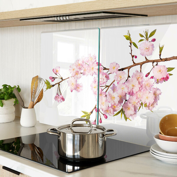 Schneidebrett mit Motiv »Frühlingskirschblüte«