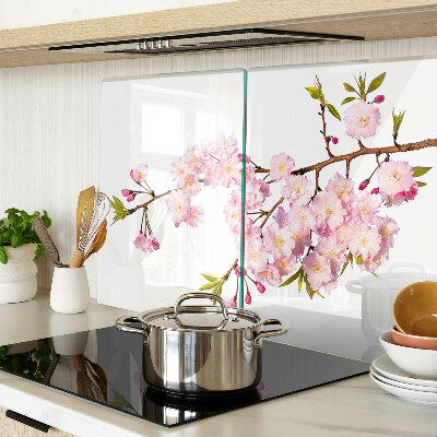 Schneidebrett Frühlingskirschblüte