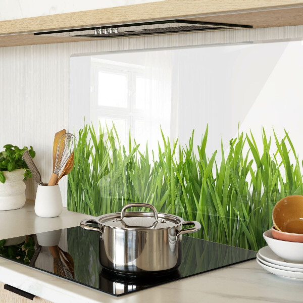 Glas schneidebrett Grünes Gras