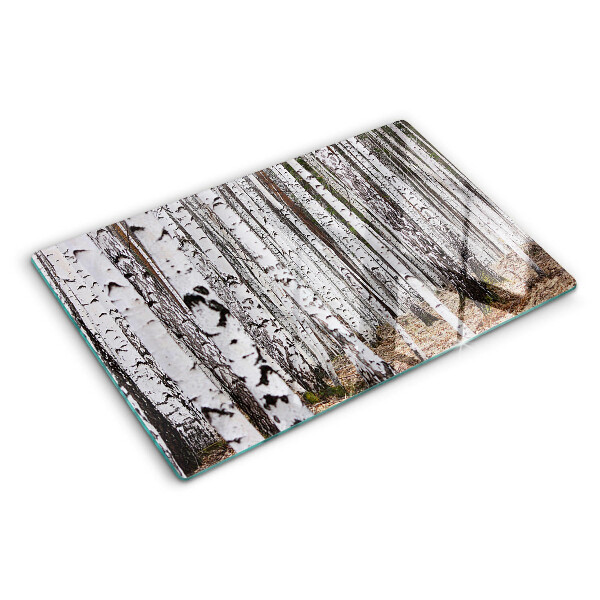 Schneidebrett Weiße Stämme von Birken