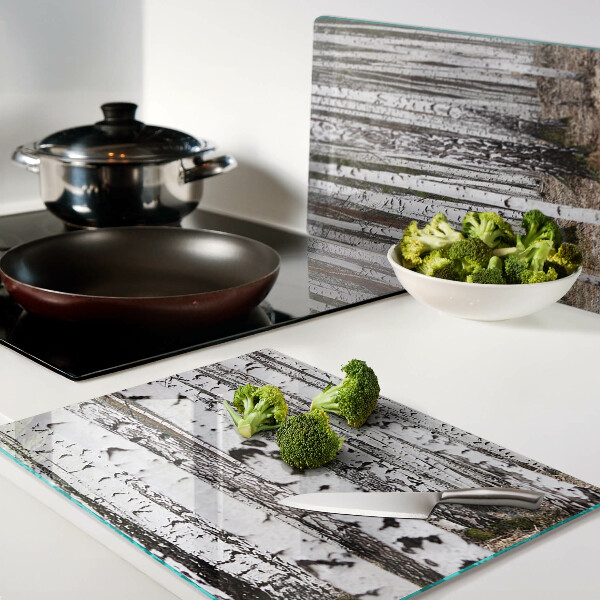 Schneidebrett Weiße Stämme von Birken