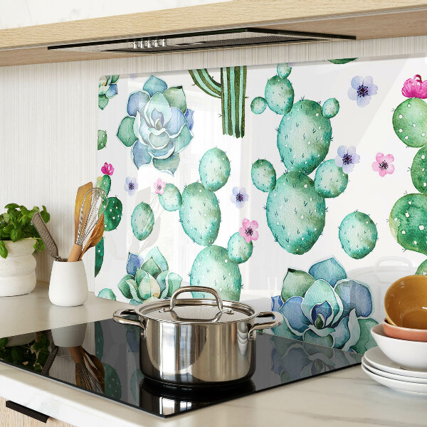 Schneidebrett Kakteen und Sukkulenten