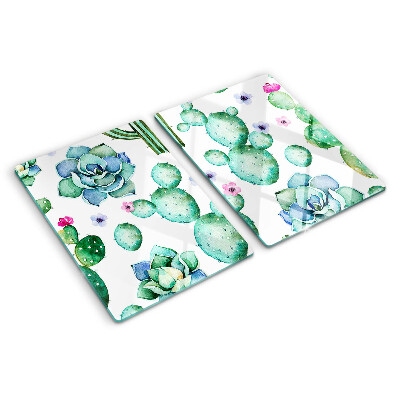 Schneidebrett Kakteen und Sukkulenten