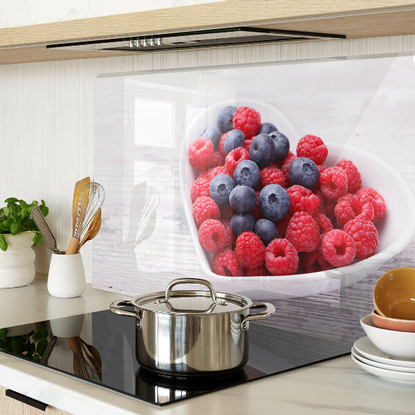 Glas schneidebrett herzförmige Früchte