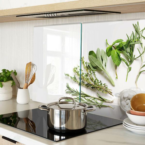 Schneidebrett mit Motiv Küchenkräuter