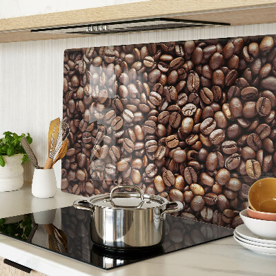 Schneidebrett Kaffeebohnen